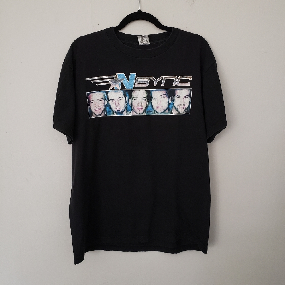 Nsync 2002 Celebrity Tour Concert T Shirt Unisex